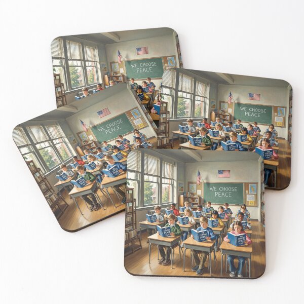Item preview, We Choose Peace Classroom designed and sold by Home Decor Art.