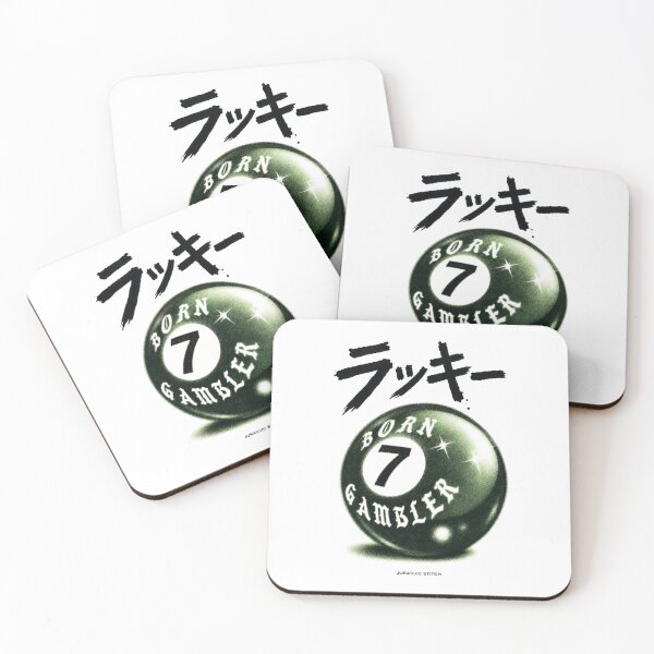 Item preview, Born Gambler Green Lucky 7 Ball Streetwear Graphic designed and sold by Jurassic Stitch.