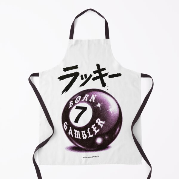 Item preview, Copy of Born Gambler Pink Lucky 7 Ball Streetwear Graphic designed and sold by Jurassic Stitch.