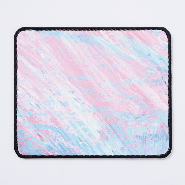 Item preview, Pastel Abstract Painting | Pink & Blue Wall Art | Modern Acrylic Texture | Soft Feminine Digital Artwork designed and sold by NicoleBellal.