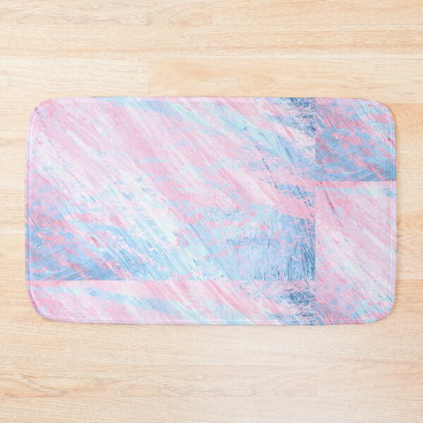 Item preview, Pastel Abstract Painting | Pink & Blue Wall Art | Modern Acrylic Texture | Soft Feminine Digital Artwork designed and sold by NicoleBellal.