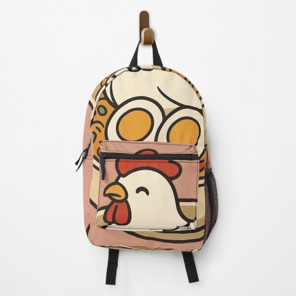 Item preview, Cute Chicken Ramen | Kawaii Noodle Bowl with Egg | Funny Food Illustration designed and sold by Eathusiast.