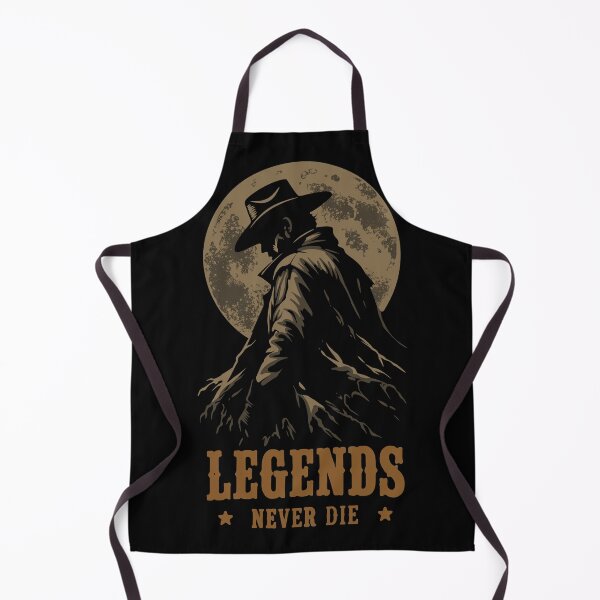 Item preview, Legends Never Die Cowboy Vintage Western Moon T-Shirt designed and sold by phsycartwork.