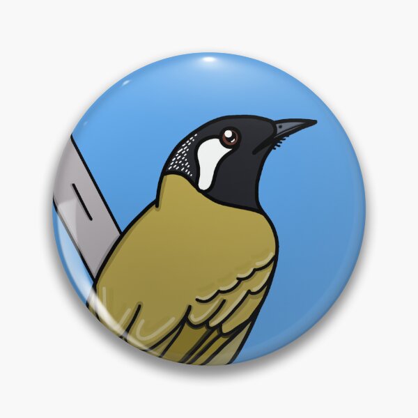 Item preview, White-Eared Honey Eater - A Derpybird Design designed and sold by YOjosie.