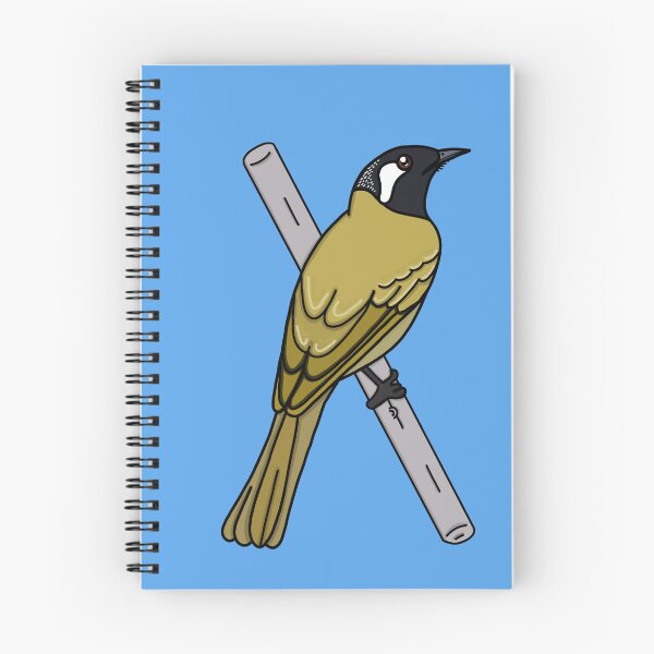 Item preview, White-Eared Honey Eater - A Derpybird Design designed and sold by YOjosie.