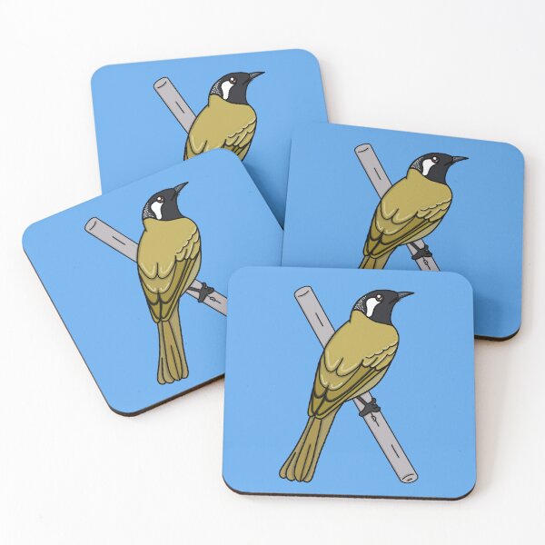 Item preview, White-Eared Honey Eater - A Derpybird Design designed and sold by YOjosie.