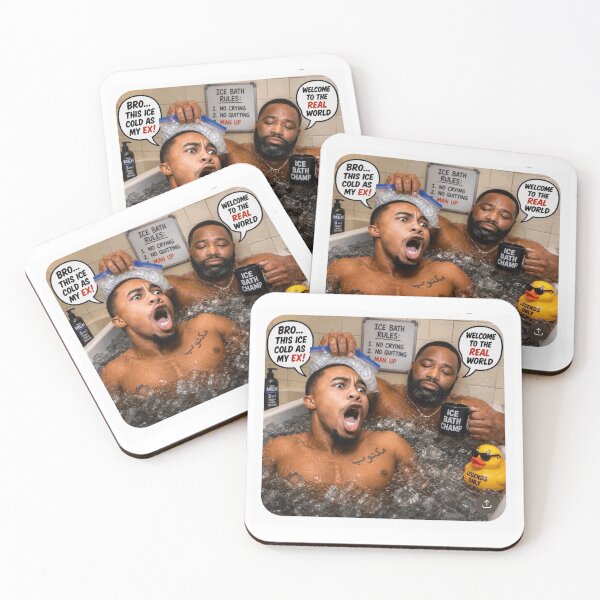 Item preview, Ice Bath Challenge 2.0 Illustration designed and sold by StreetCapsule.