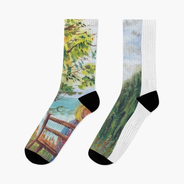 Item preview, Farmer sitting by the seaside and hill designed and sold by SoupSouka.