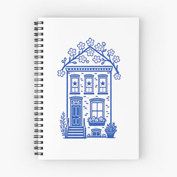 Item preview, Washington DC: Blue Rowhouse Blossom Arch designed and sold by Fenay Designs.