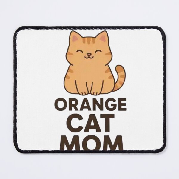 Item preview, Cute Orange Tabby Cat Mom Minimalist Kawaii Kitty Lover Gift Illustration designed and sold by Charonde.