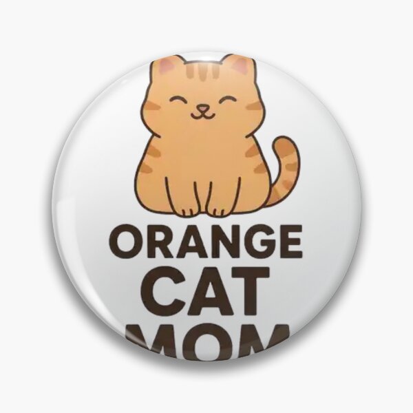 Item preview, Cute Orange Tabby Cat Mom Minimalist Kawaii Kitty Lover Gift Illustration designed and sold by Charonde.