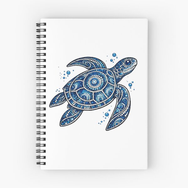 Item preview, Blue Sea Turtle Aboriginal Art designed and sold by sonorian.