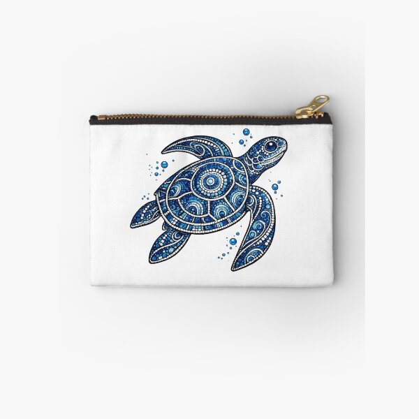 Item preview, Blue Sea Turtle Aboriginal Art designed and sold by sonorian.