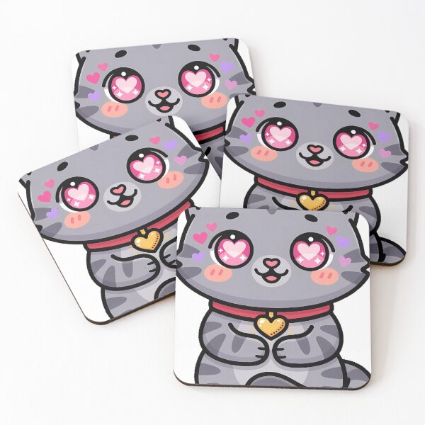 Item preview, Heart Eyes Cat Emoji Icon designed and sold by pumsquare.