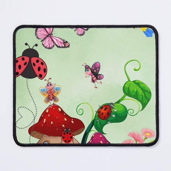 Item preview, Spring Butterfly Wildflower Meadow designed and sold by Black Signal.