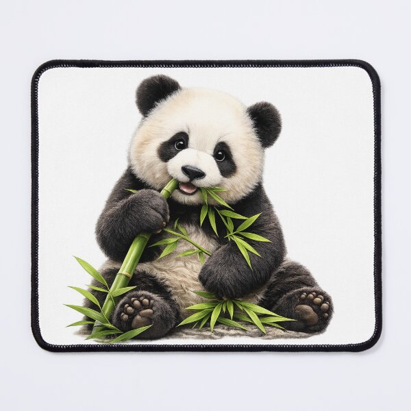 Item preview, Cute Giant Panda Bamboo Bear | Adorable Panda Wildlife Illustration designed and sold by Fabrifrank.