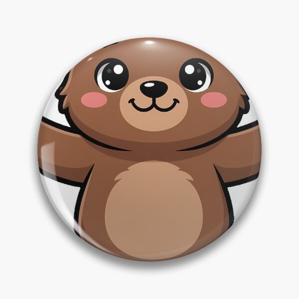 Item preview, Cute Bear Hug Emoji Icon designed and sold by pumsquare.