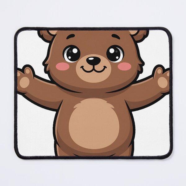 Item preview, Cute Bear Hug Emoji Icon designed and sold by pumsquare.