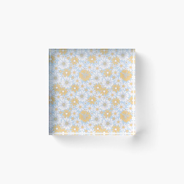 Item preview, Daisy Floral Seamless Pattern designed and sold by Zaya_art.