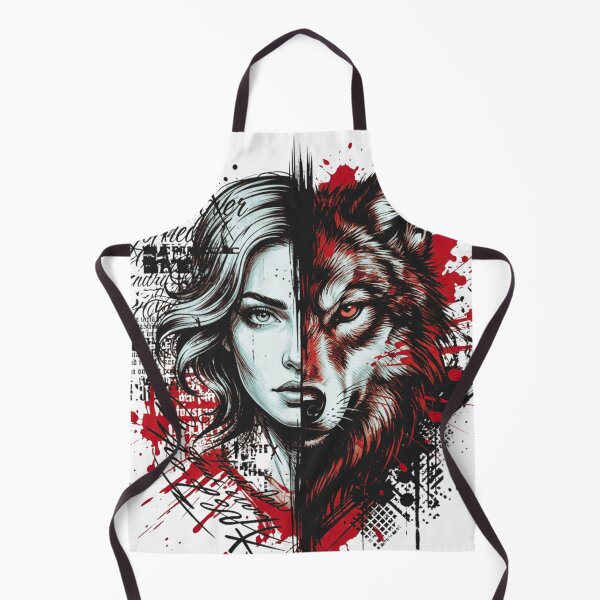 Item preview, Dual Nature: The Woman and the Wolf Within designed and sold by GabeMountainArt.