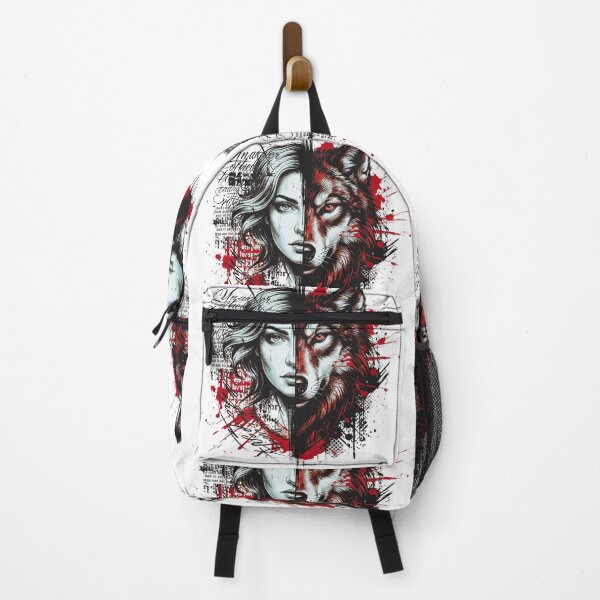 Item preview, Dual Nature: The Woman and the Wolf Within designed and sold by GabeMountainArt.