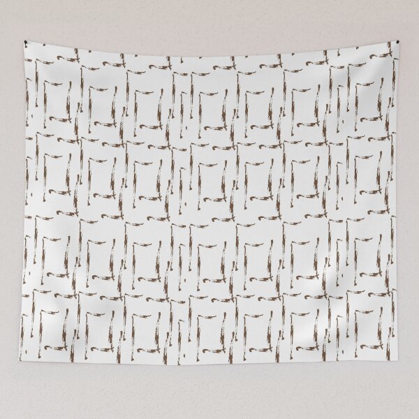 Item preview, Brush Study No. 37 | Cocoa | Rich Brown Abstract Wall Art designed and sold by KleanGirlAesthetics.