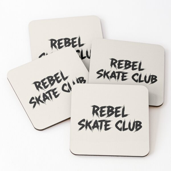 Item preview, Rebel Skate Club Thrasher Punk Grunge Text Logo designed and sold by DigitalArtx-com.