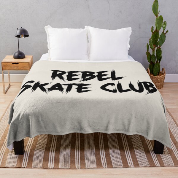 Item preview, Rebel Skate Club Thrasher Punk Grunge Text Logo designed and sold by DigitalArtx-com.