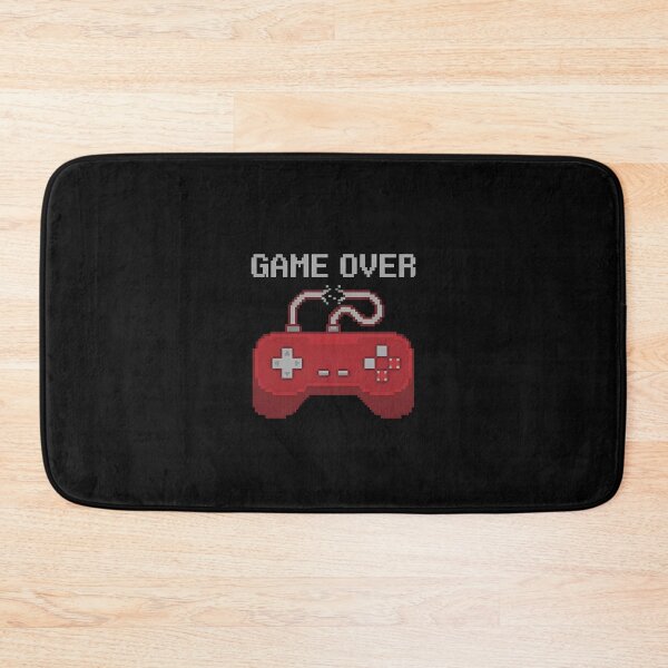Item preview, GAME OVER - Broken Pixel Game Controller Retro Gamer designed and sold by Zazz Lee.