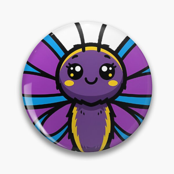 Item preview, Colorful Butterfly Emoji Icon designed and sold by pumsquare.