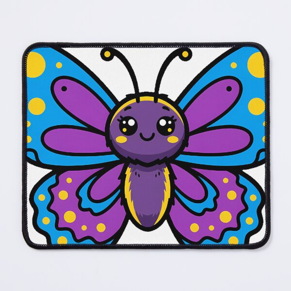 Item preview, Colorful Butterfly Emoji Icon designed and sold by pumsquare.