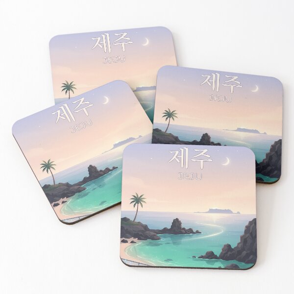 Item preview, Jeju Island Escape: Emerald Waters & Volcanic Rocks designed and sold by SOOstudio73.