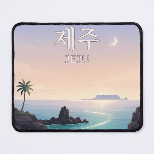 Item preview, Jeju Island Escape: Emerald Waters & Volcanic Rocks designed and sold by SOOstudio73.