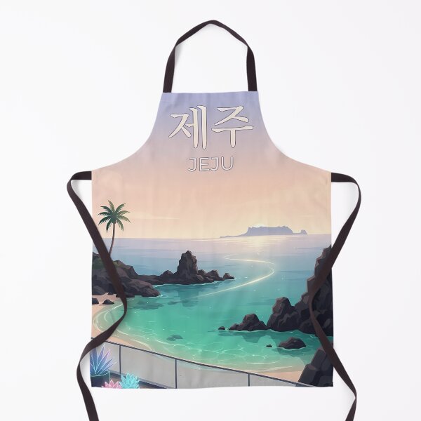 Item preview, Jeju Island Escape: Emerald Waters & Volcanic Rocks designed and sold by SOOstudio73.