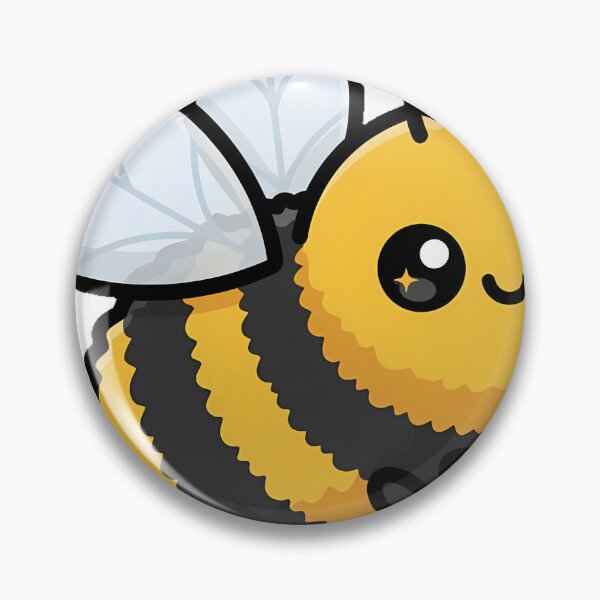 Item preview, Fuzzy Honeybee Emoji Icon designed and sold by pumsquare.