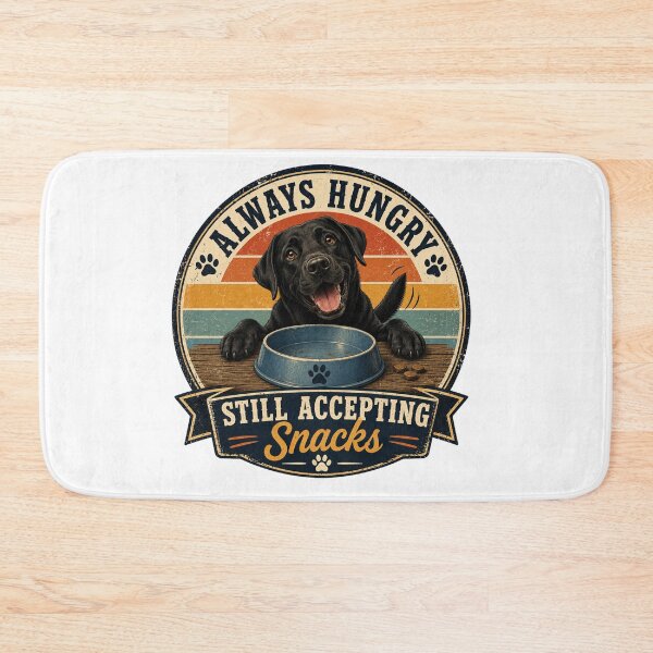 Item preview, Always Hungry | Still Accepting Snacks | Funny Labrador Retriever T-Shirt designed and sold by Goodthingstree.