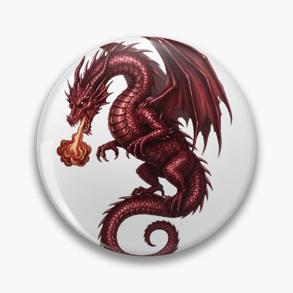Item preview, Mythical Dragon Digital Illustration designed and sold by DragonSerpent Ink.
