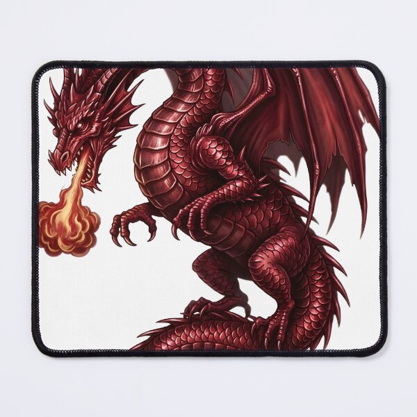 Item preview, Mythical Dragon Digital Illustration designed and sold by DragonSerpent Ink.