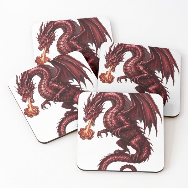Item preview, Mythical Dragon Digital Illustration designed and sold by DragonSerpent Ink.