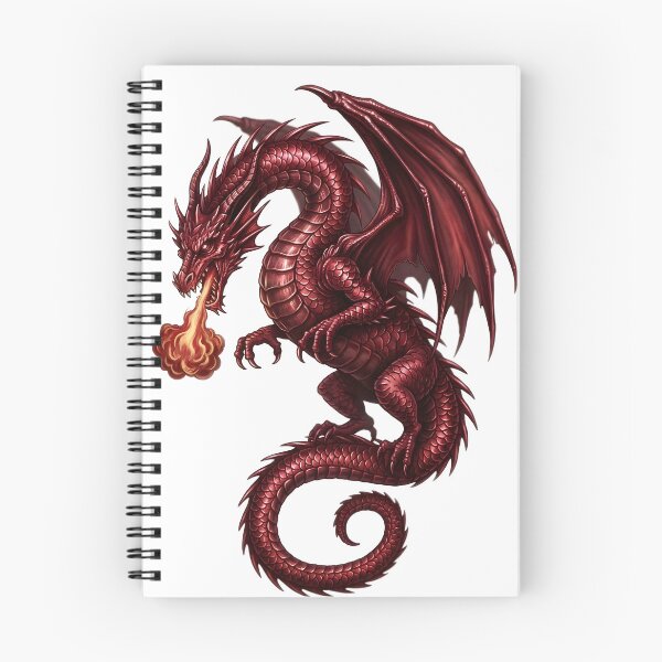 Item preview, Mythical Dragon Digital Illustration designed and sold by DragonSerpent Ink.