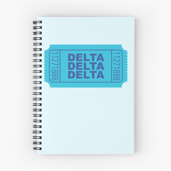 Item preview, Delta Delta Delta Ticket designed and sold by reaganlangston.