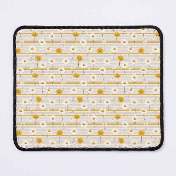 Item preview, Yellow Striped Floral Pattern designed and sold by LouieVanille.