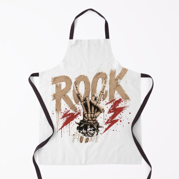 Item preview, Rock Hand | Vintage Rock On Skeleton Hand Guitar T-Shirt designed and sold by CalmMandala.