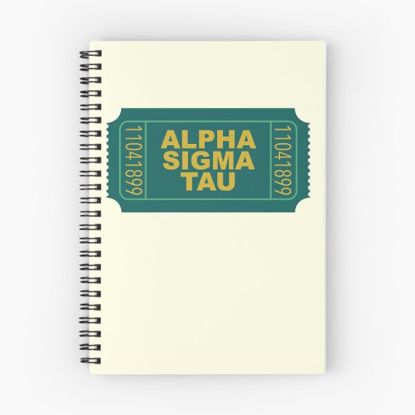 Item preview, Alpha Sigma Tau Ticket designed and sold by reaganlangston.