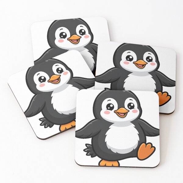 Item preview, Waddling Penguin Emoji Icon designed and sold by pumsquare.