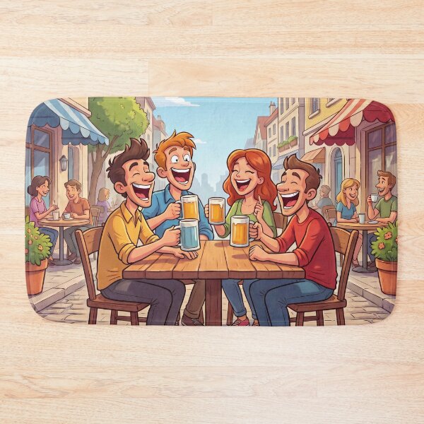 Item preview, Comrade Laughs – A Funny Pun About Friendship and Camaraderie Between Friends 3 designed and sold by WordPlayStudio.