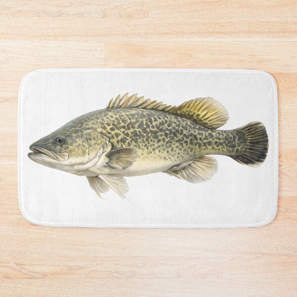 Item preview, Murray Cod — Watercolour Fish Painting designed and sold by Jaruart.