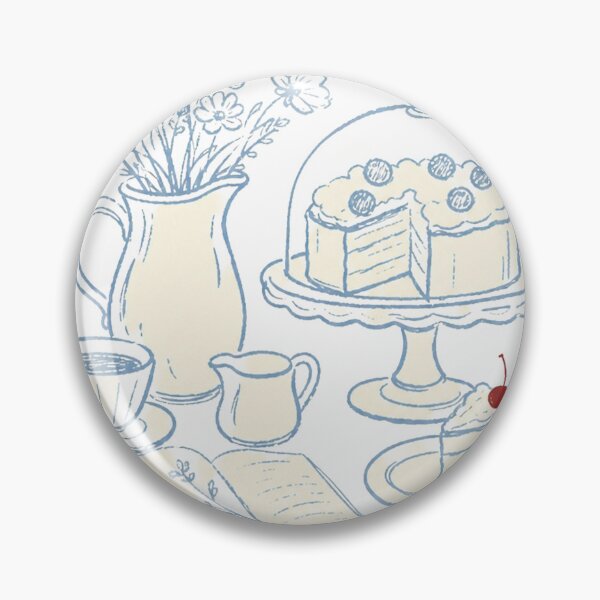 Item preview, Cozy Cottagecore Tea Party and Cake  designed and sold by ArtisticAveni.