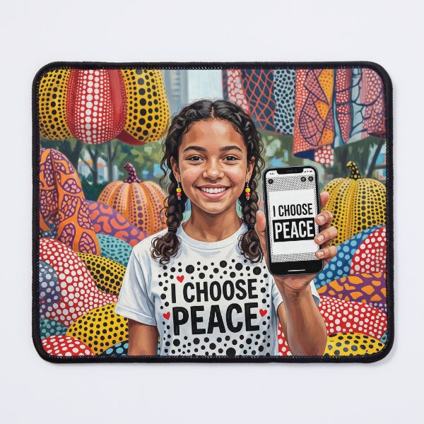 Item preview, Teenager I Choose Peace designed and sold by Home Decor Art.