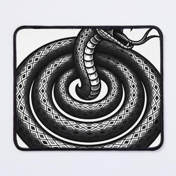 Item preview, Coiled Serpent Tattoo Flash designed and sold by IllumeInk.
